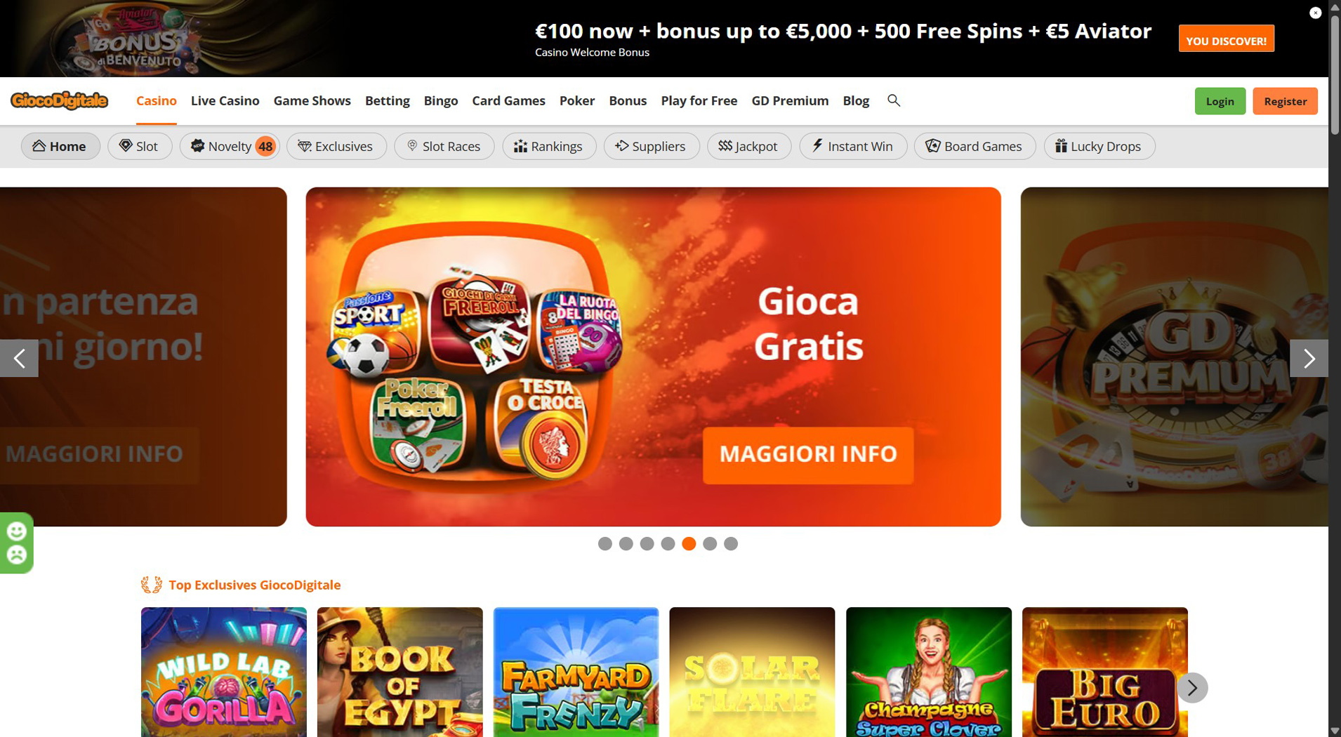 2. Gioco Digitale- Accesso rapido al casinò MuchBetter
