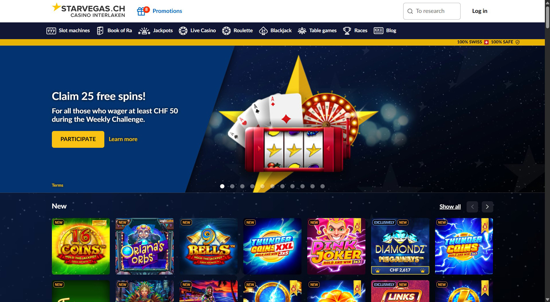 3. StarVegas- Valore del casinò molto migliore